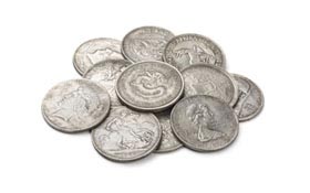 Silver Coins Silver coins