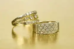 Wedding engagement ring set wedding engagement ring set