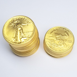 gold american eagles