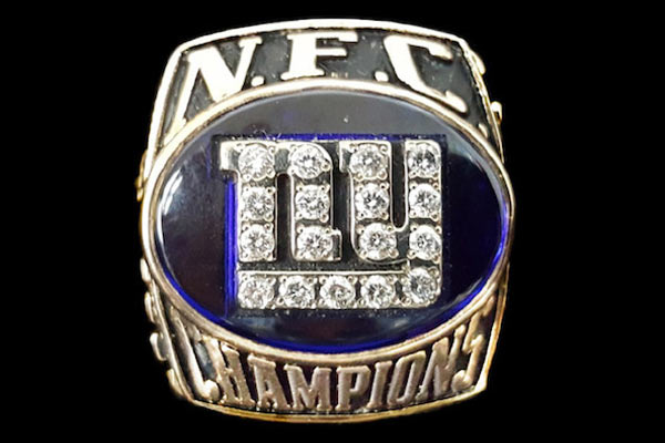 NY Giants Championship Ring