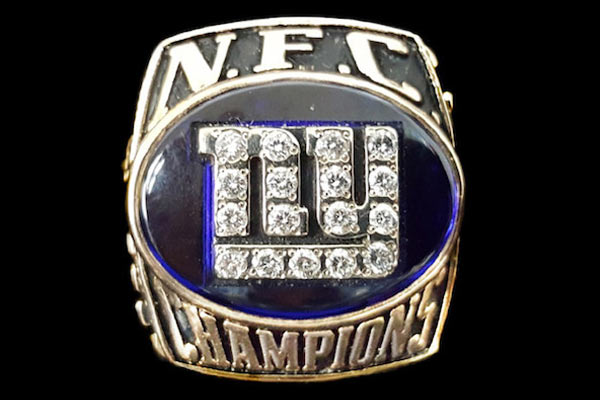 NY Giants Championship ring